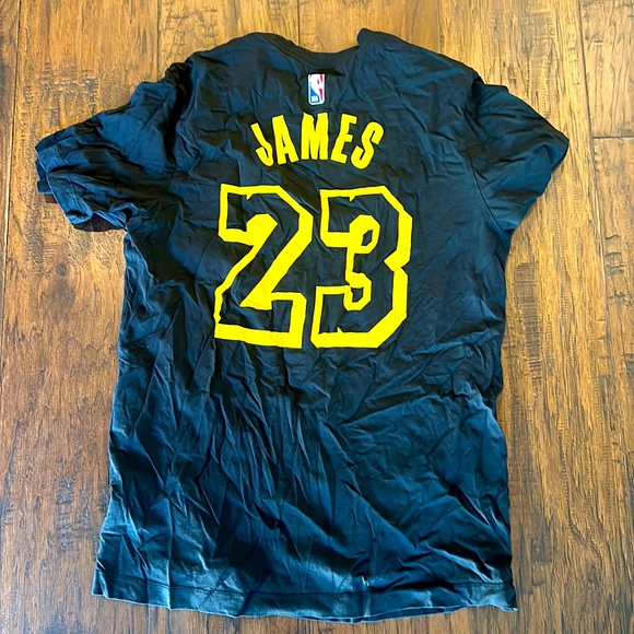 Nike Other - MENS LAKERS NIKE BLACK SHORT SLEEVE TSHIRT MEDIUM